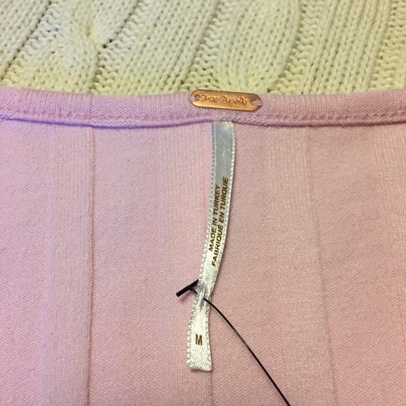 Free people Central Park Cardi elbow top blush - Picture 4 of 7